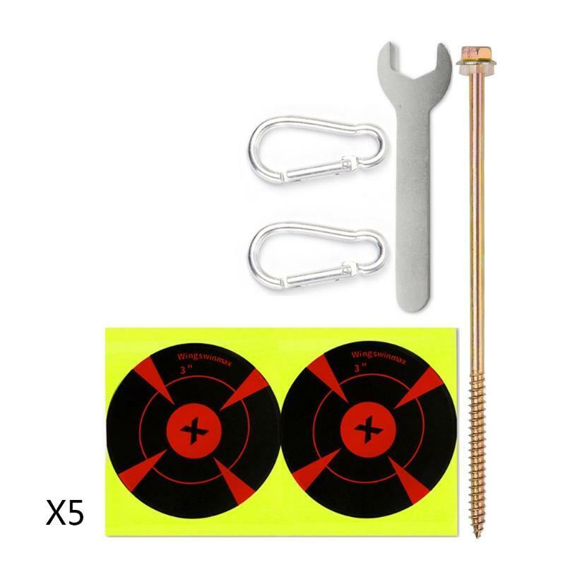 Alloy Materials Panda Head Thick Target Shooting Tar-get Thick 3" Outdoor