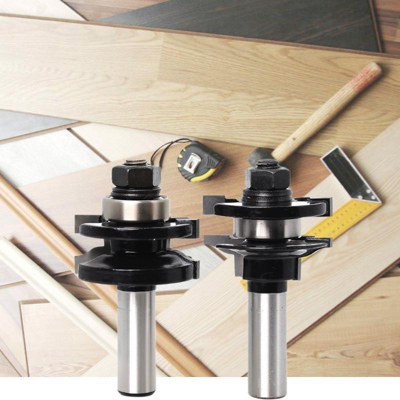 Strong and Durable Milling Cutter with 1/2 Handle Woodworking Frame Cabinet Door