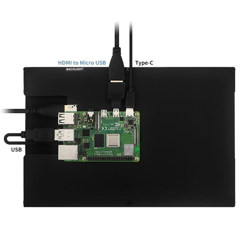 10.1 Inch IPS Touch Control Screen for Raspberry Pi /JetsonNANO With Holder