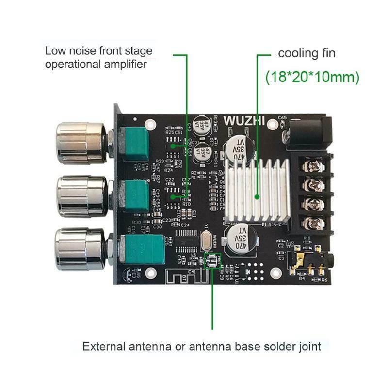 TPA 3116D2 ZK-502MT Dual-Channel Stereo High Power Digital Audio Amplifier Board