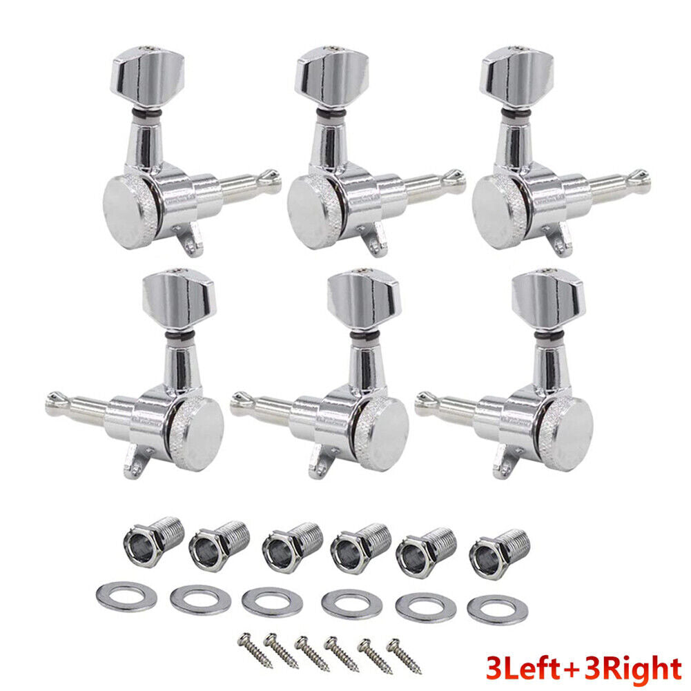 1/18 Locking Tuners for ST TL Electric Guitars String Tuning Pegs Kits