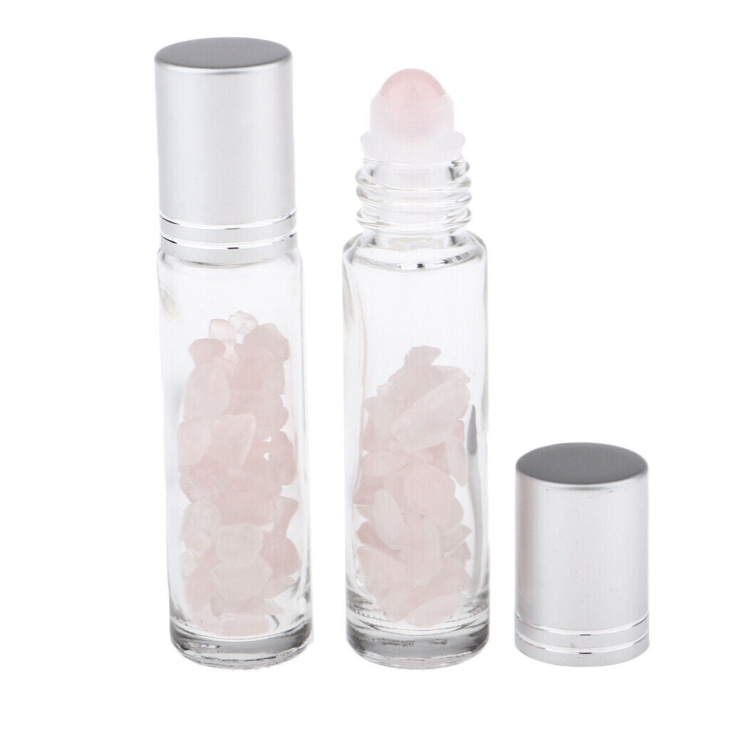 4Pcs 10ml Essential Oils Perfume Liquids Aromatherapy Roll-on Bottles Tubes