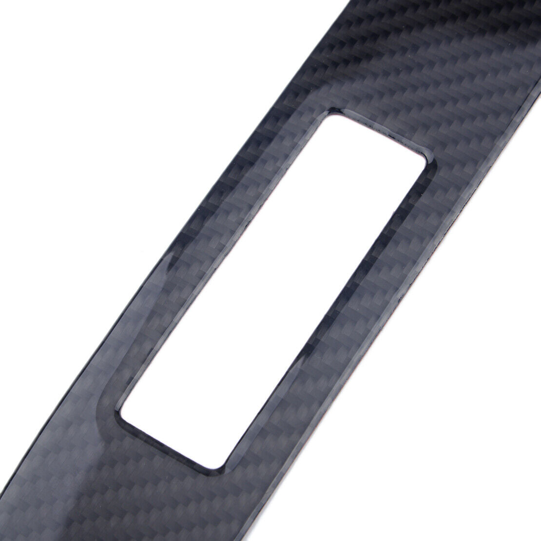 Carbon Fiber Style Center Console Panel Cover Trim fit for Ford Mustang Li