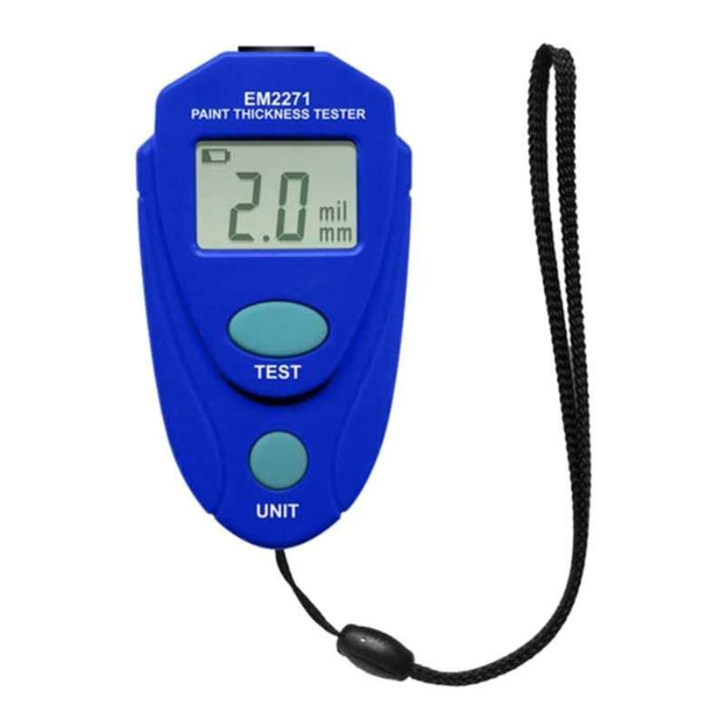 Digital Painting Thickness Meter Mini LCD Car Coating Thickness Gauge Portable
