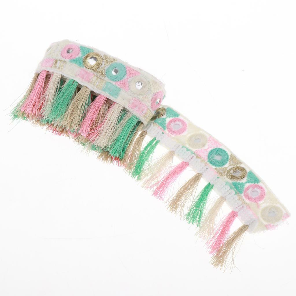 Colorful 1 Yard Jacquard Ribbon  with Tassel  Supplies