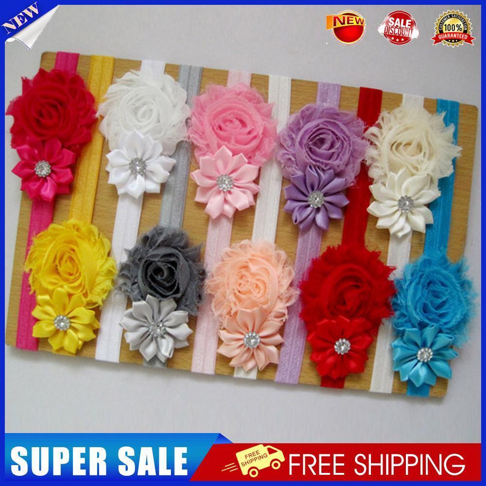 Baby Toddler Lace Flower Heand Hair Band Accessories Headwear