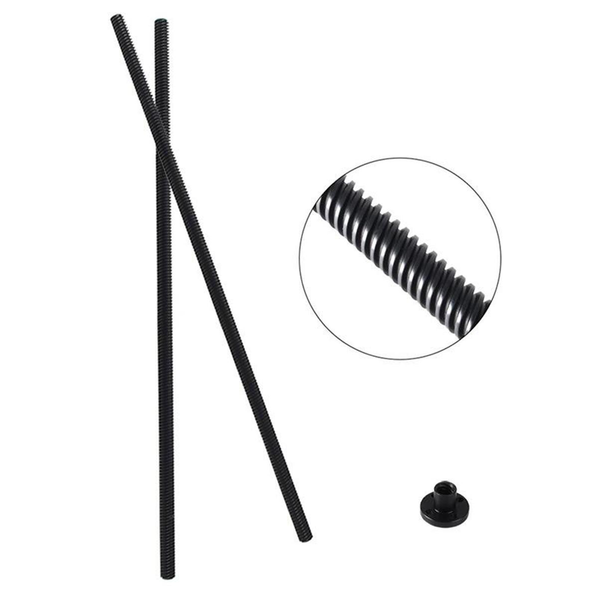 T8 PTFE Coated Lead Screw 2mm/8mm w/ Nut for Ender3/Ender3 pro/Ender3