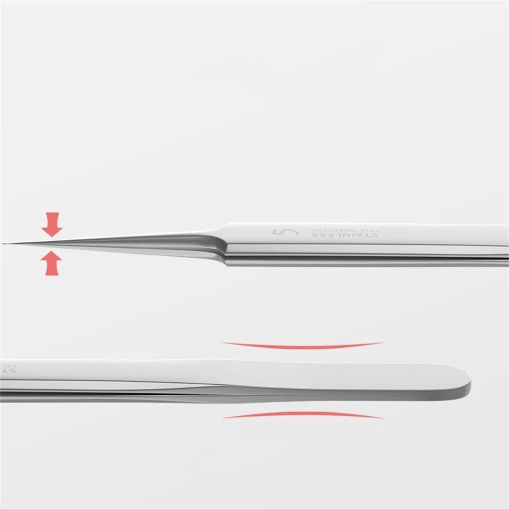 Salon Dedicated Blackhead Clip Tweezers Acne Clip Ultra-fine Cell Pimples Clip