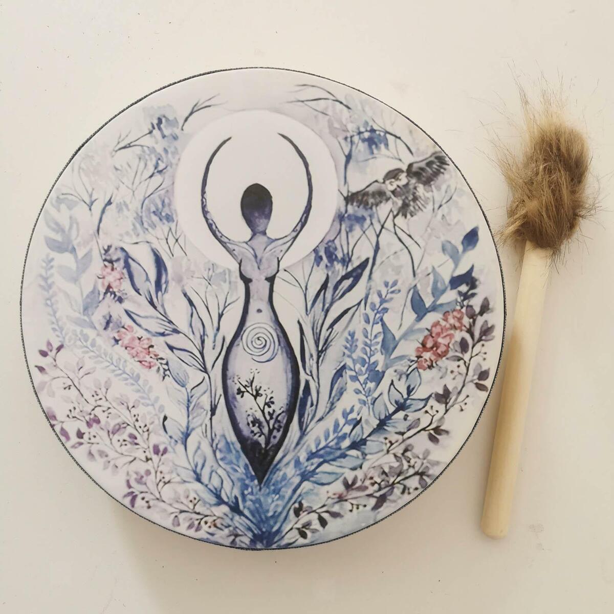 Drum with   of Life Spiritual Music Durable for Children