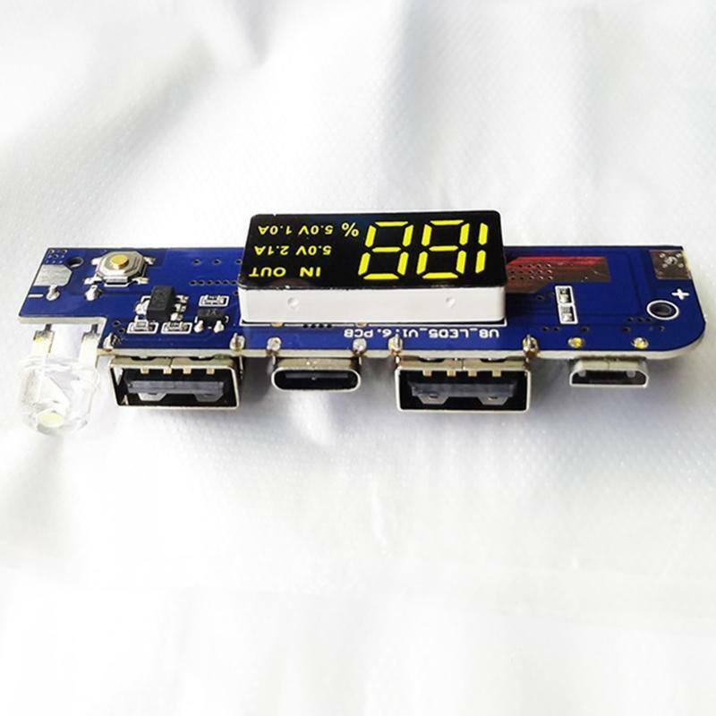 Motherboard Module DIY Power Bank Mobile Power Motherboard Circuit Board Accs