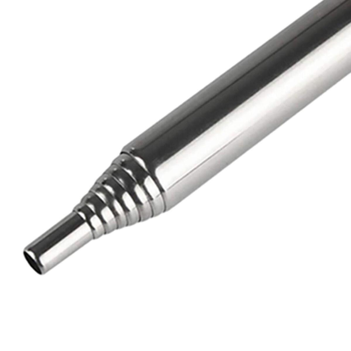Collapsible Fire Blow Tube Blowpipe Camping Outdoor Bellow Stainless Steel