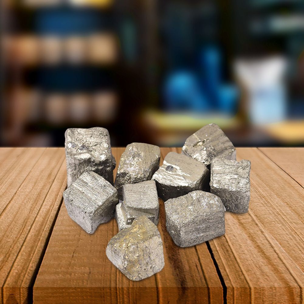Iron Handcraft Crystal Rough Quartz Natural Pyrite Irregular Ore Gem Ornaments