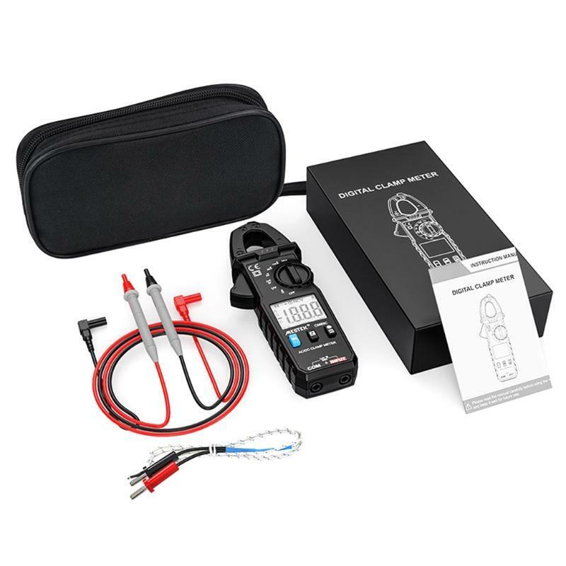 DC/AC Clamp Meter True RMS 2000 Counts NCV Measures AC/DC Voltage Current Temp