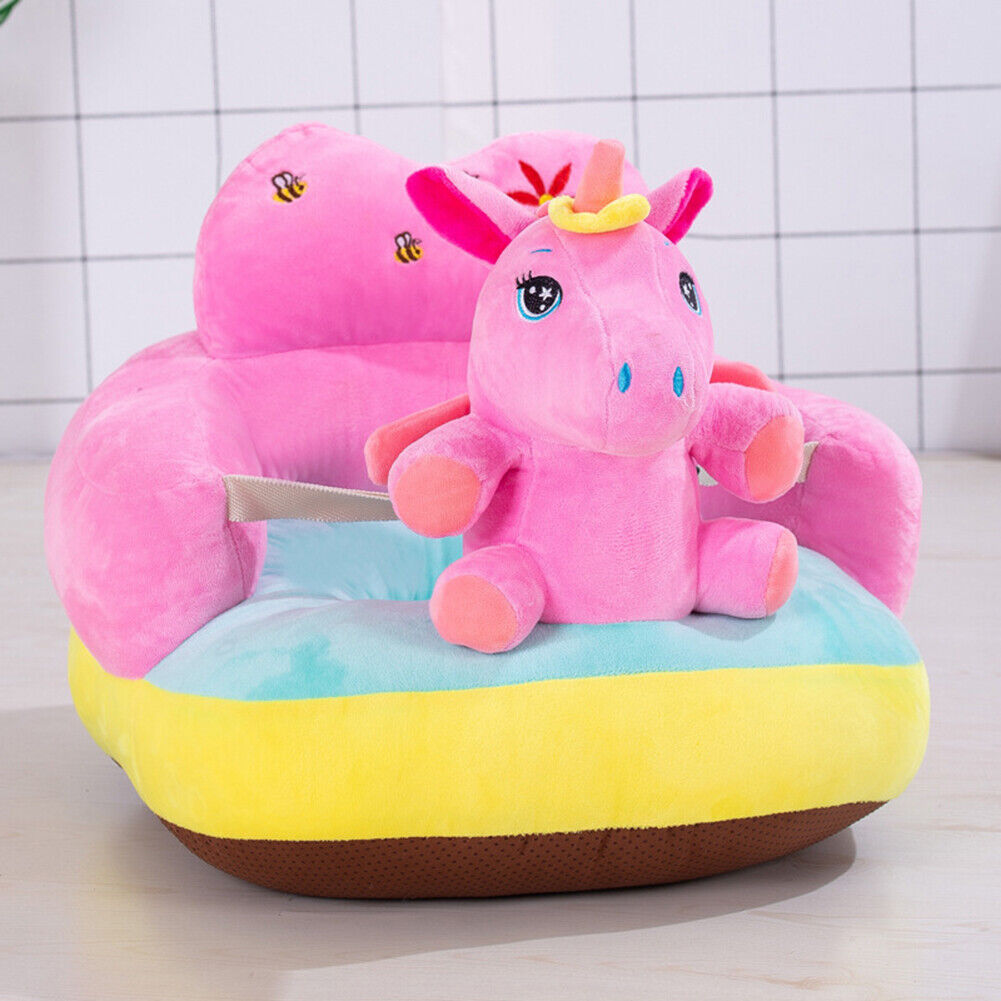Baby Sofa Support Cute Cartoon Seat Soft Plush Feeding Travel Chair (G)