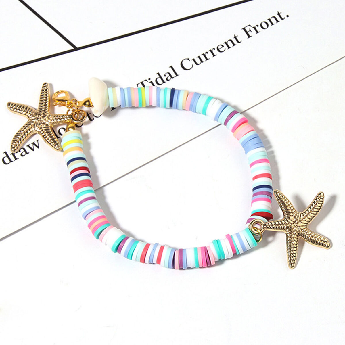 Bracelet Making Beads Kit Colorful Mixed Letter Loose Beads DIY Jewelry Set