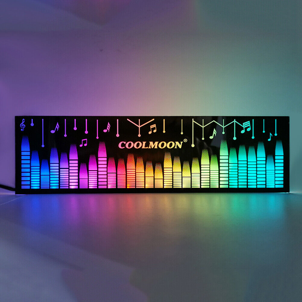 COOLMOON RGB Light Board PC Case Power Box Small 4 Pin Lighting Side Panel