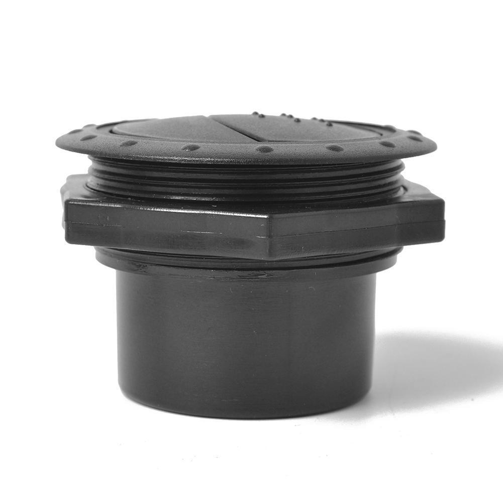 Universal 60mm Round A/C Air Outlet Vent for RV Bus Boat Yacht (Black)
