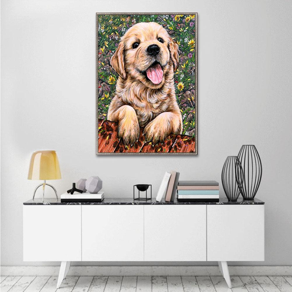 Dog 5D Diamond Painting Full Drill Embroidery DIY Cross Stitch Home Decor