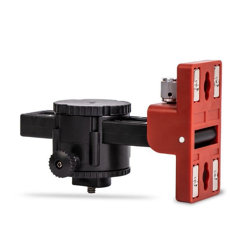 Strong Magnetic Bracket La-ser Level Adapter 1/4" Thread 360 Dgree Rotation