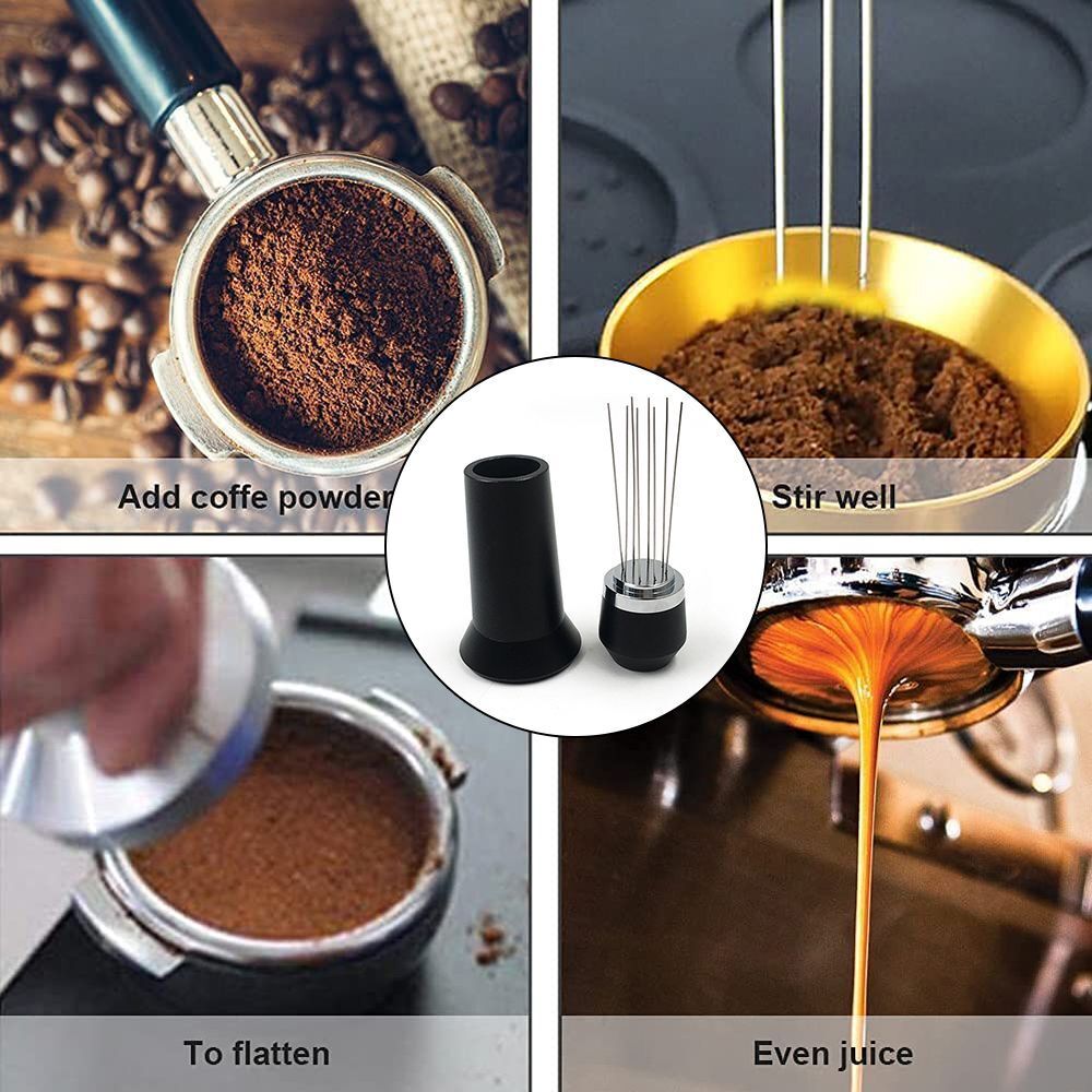 Steel Coffee Stirring Tool Barista Coffee Distributor Espresso Coffee Stirrer