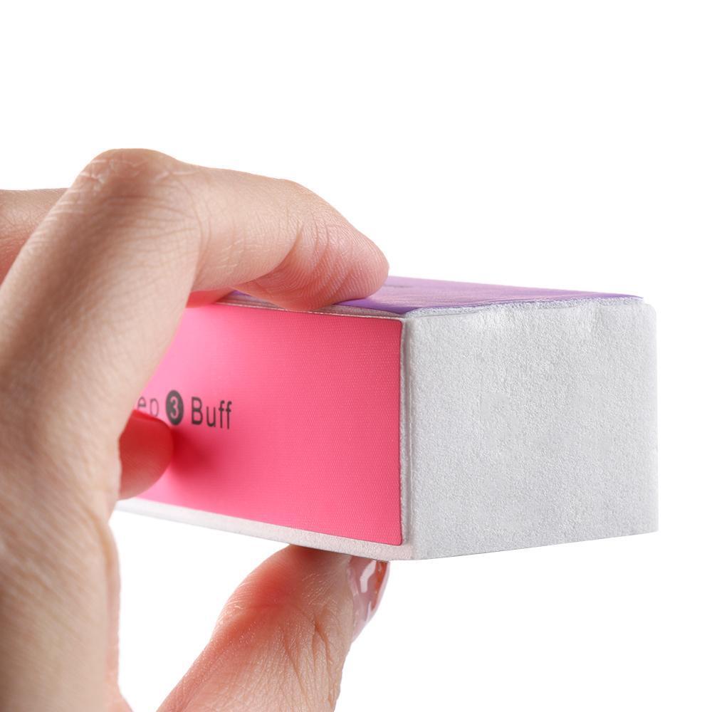 4 Way Strip Dead Skin Remover Nail Sanding Block Nail Buffer File Manicure Tool