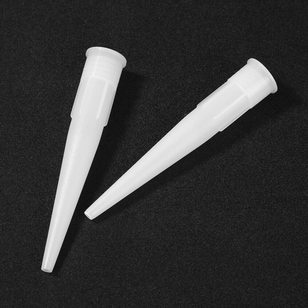 Caulking Nozzle Glass Glue Tip Sealant Finisher Grout Seam Tools (20pcs)