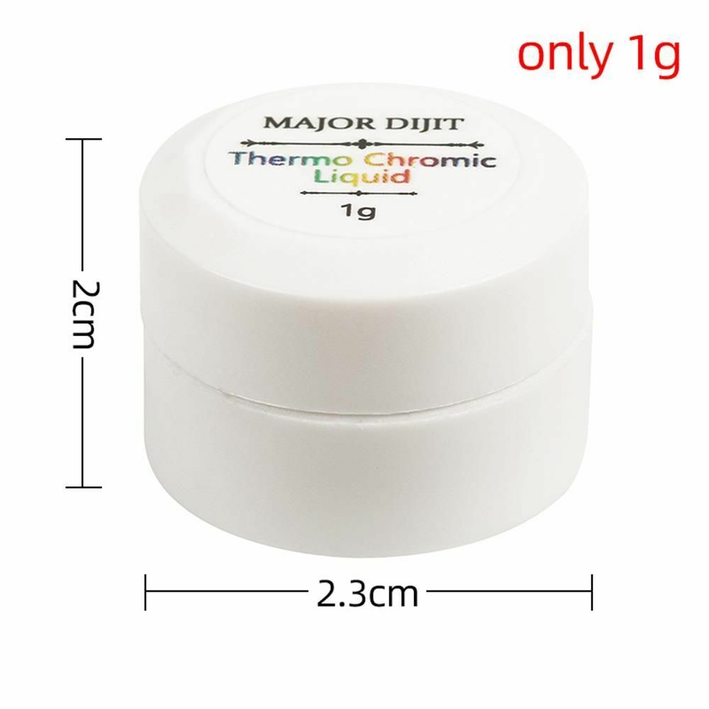 Change Thermochromic Liquid Solar Nail UV Mood Ring Liquid Crystal Nail Polish