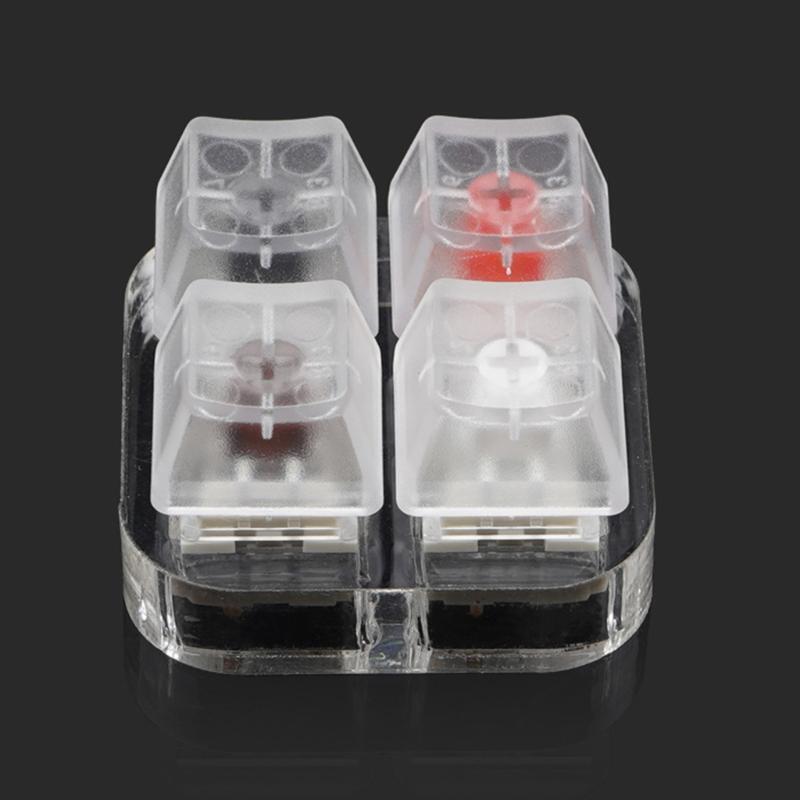 4 Key Caps Translucent Keycaps Testing Tool Kailh Box Switches Keyboard Tester