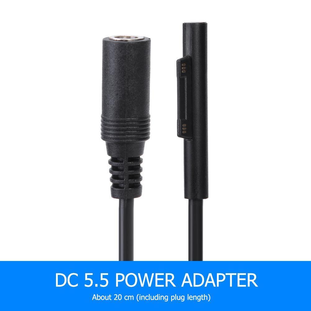 DC Power Charging Adapter Cable Charger Cord for Microsoft Surface Pro 3 4