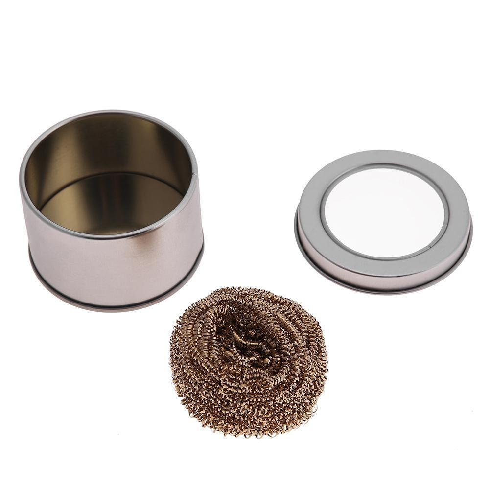 Copper Wire Soldering Iron Tip Cleaner for Welding Mould Cleaning Ball Tool
