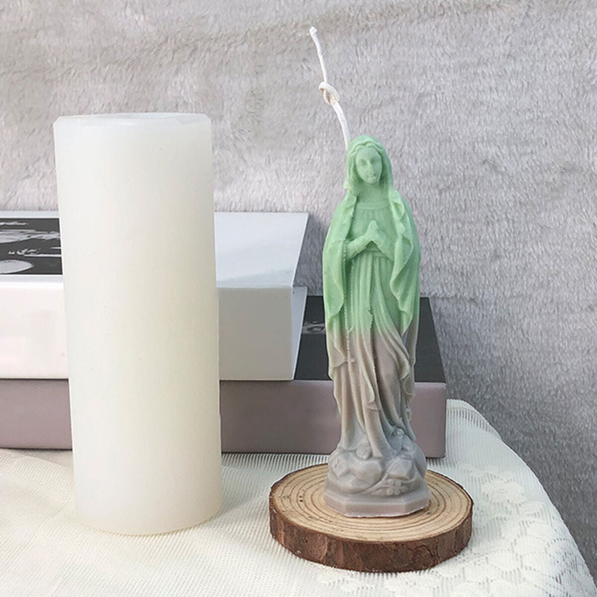 Mold Handmade Plaster Nordic Goddess Ornaments Creative Chocolate Fondant Moulds