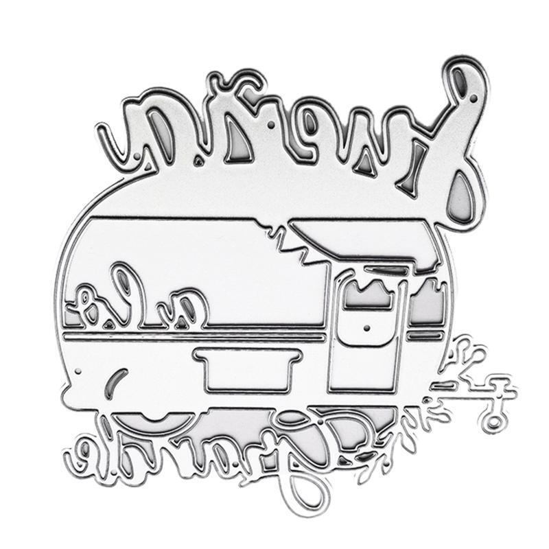 Creative Car Metal Cutting Dies Stencil Scrapbooking Album Paper Card Template