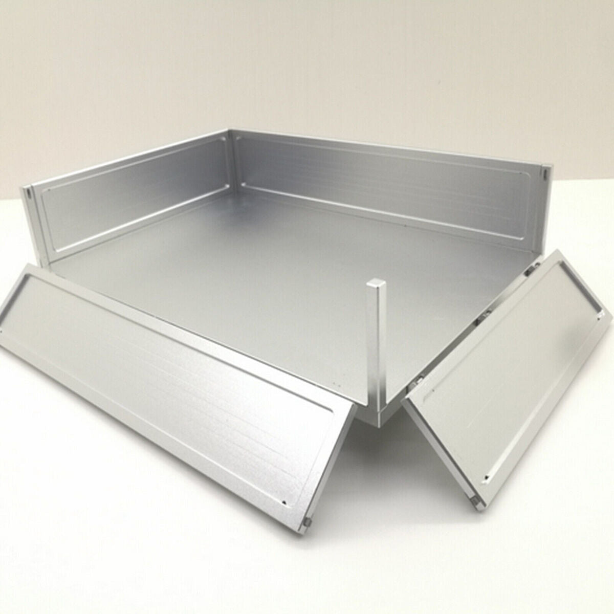 For Tamiya 1/14 56360 RC Truck Accessories Heavy Duty Metal Trailer Bucket