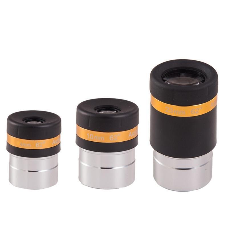 Spherical High-definition Eyepiece 1.25'' 10mm 62 Degree Wide Field Aspheric Len