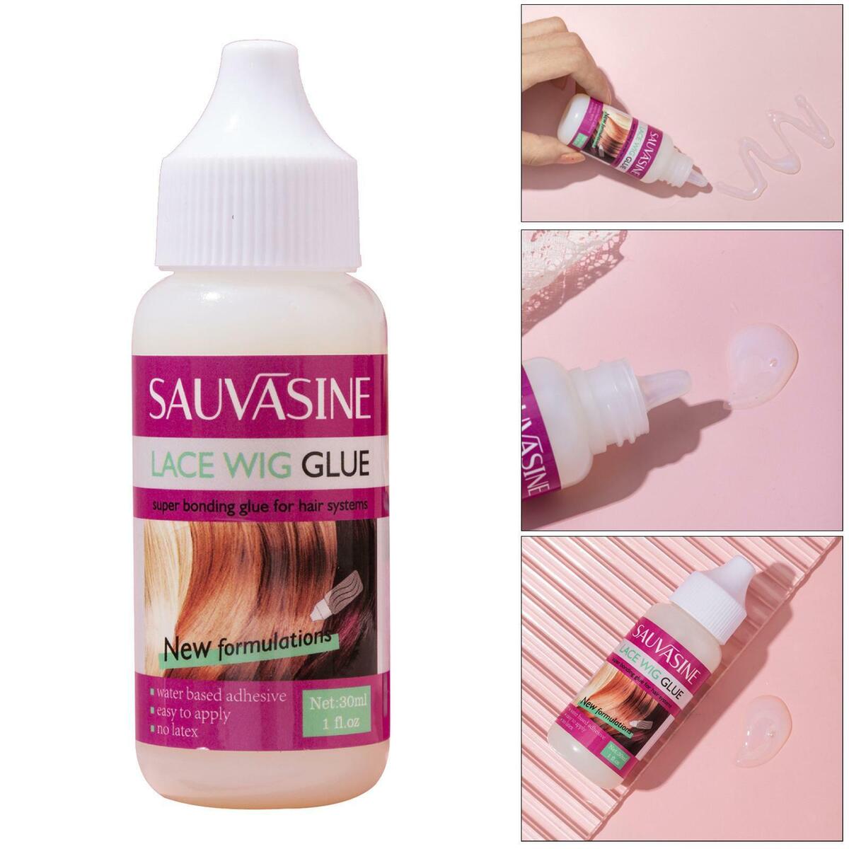 Wig Adhesive Glue Oil-Resistant Extra Moisture Control for  Replacement
