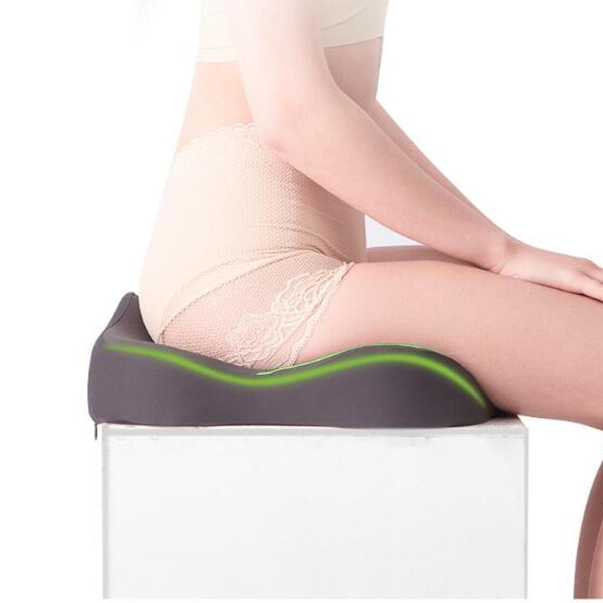 Premium Memory Foam Seat Cushion Support Pillow for Chair Computer Desk