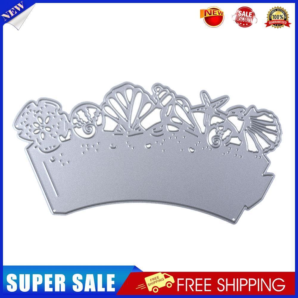 Shells Cake Cutting Dies Stencils Scrapbook Embossing DIY Craft Album Card