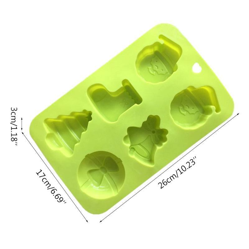 Santa Claus Decoration Silicone Beauty Molds for Home Decoration Jewelry Tool