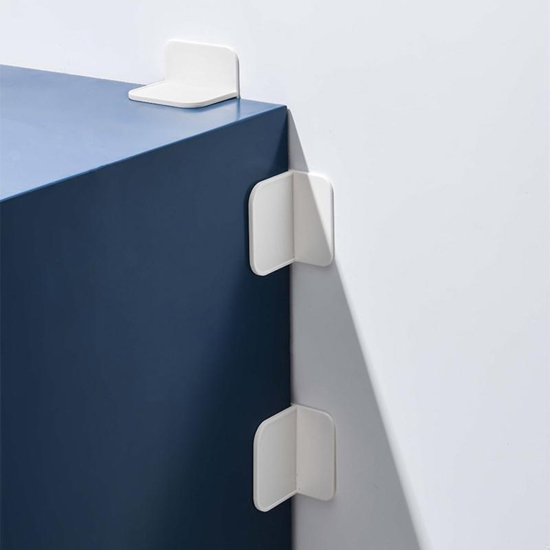 Cabinet Anti-drop Fixed Holder 2Pcs Self Adhesive Drawer Cabinet Protection