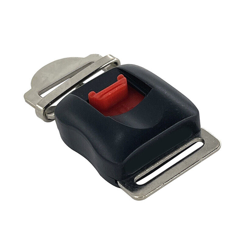 3x Motorcycle Helmet Chin Strap Quick Release Disconnect Buckles Metal