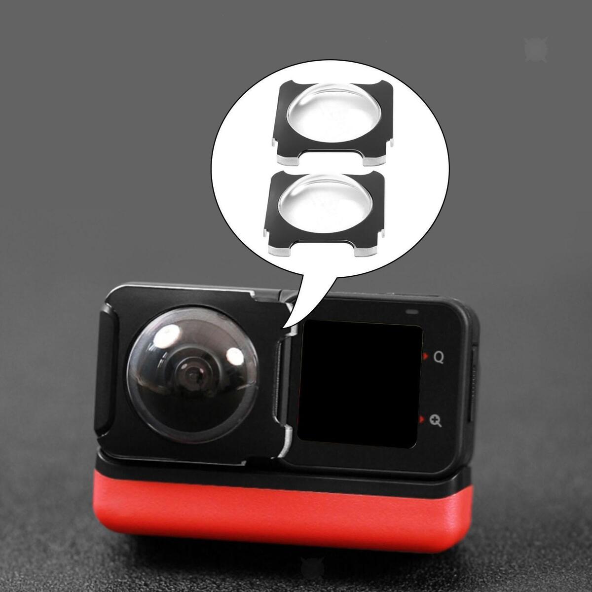 Sticky Lens Guards for Insta360 One R RS Sphere Panoramic Lens Accessories