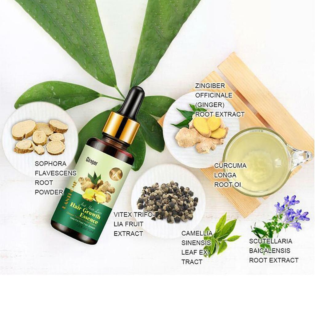 Moisturizing Formula Growth  Ginger  Oil   for Men And