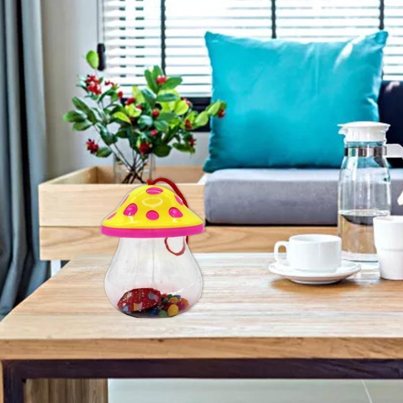 Cute Betta Keeper Mushroom Shape Home Living Room Ornament Table Bowl