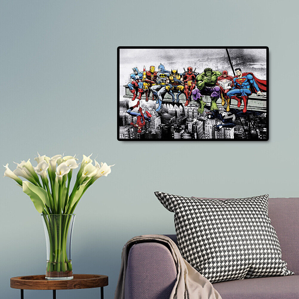 Anime Hero 5D DIY Full Square Diamond Painting Embroidery Art Cross Stitch
