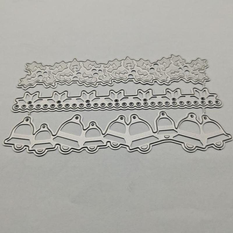 Christmas Bell Metal Cutting Dies Stencil DIY Scrapbooking Album Paper Card Mold
