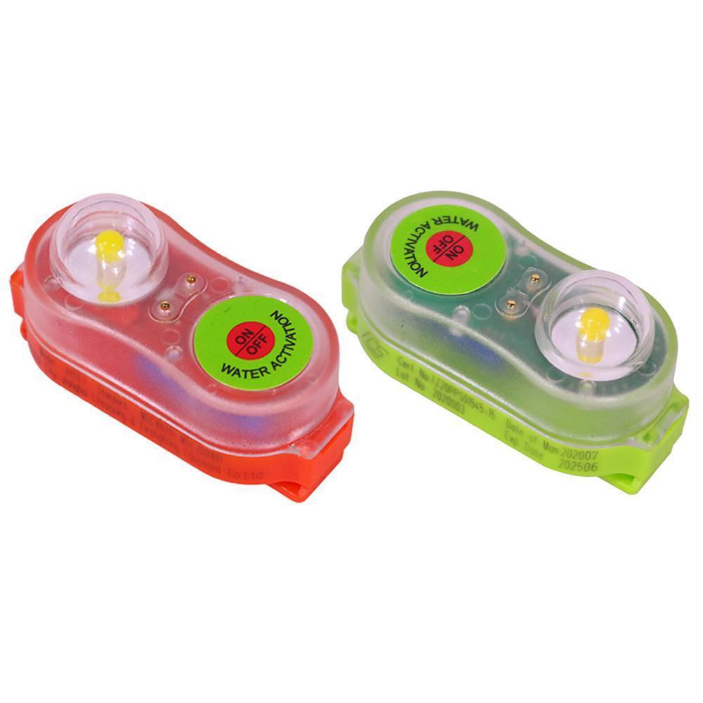 Life Jacket Light LED Self-Lighting Life Saving Conspicuous Lamp (Red)
