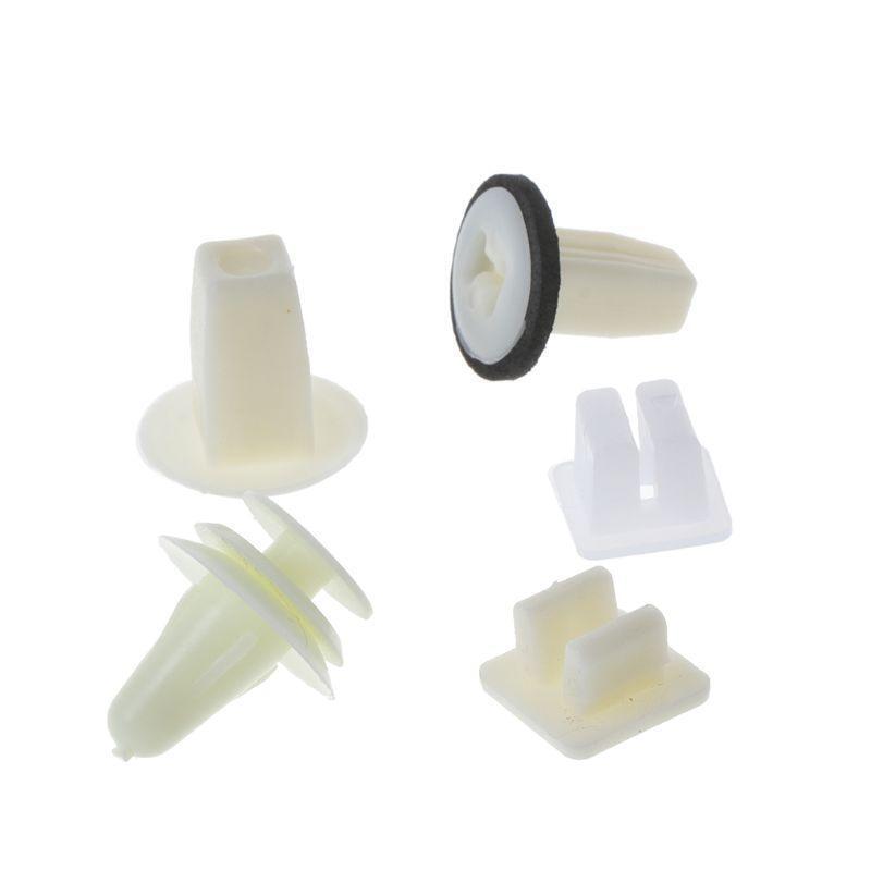 110 Pcs Fenders Door Hood Bumper Trim Plastic Clip Body Retainer Assortment For