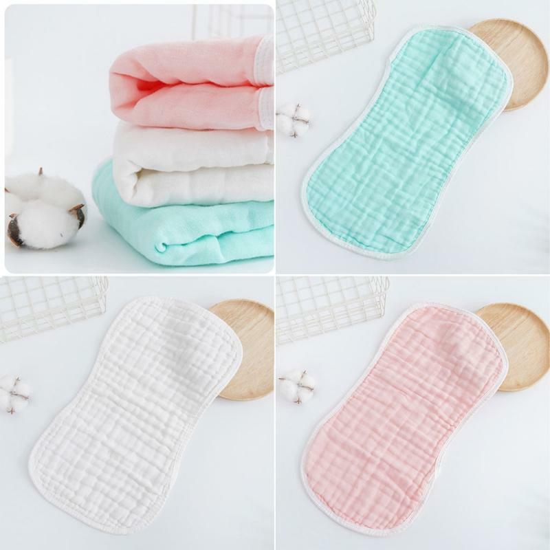 5 Pcs Baby Bib 6 Layers Multi Use Burping Cloth Absorbent Towels Burping Rags