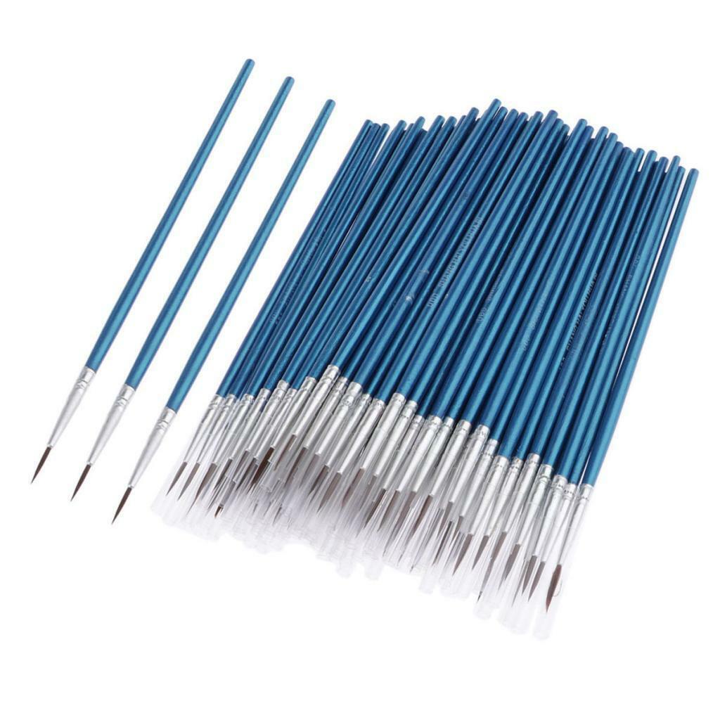 Set of 300 Round Paint Brushes Set  Paint Brushes Detailing & Rock