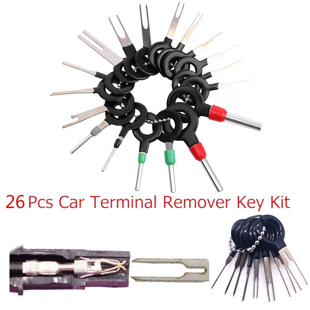 Release Wire Plug Car Terminal Removal Tool Pin Extractor Kit Connector